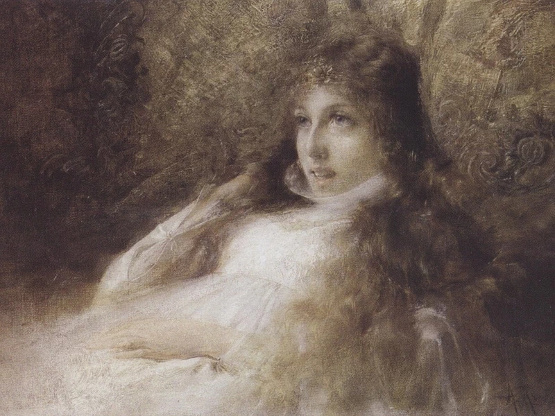 1864-Alfredo Ricci - Per, Isaotta Guttadauro di Gabriele D'Annunzio